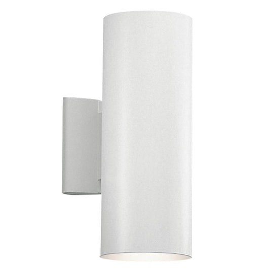 KICHLER 9244WH Cylinder 12" Wall Light White