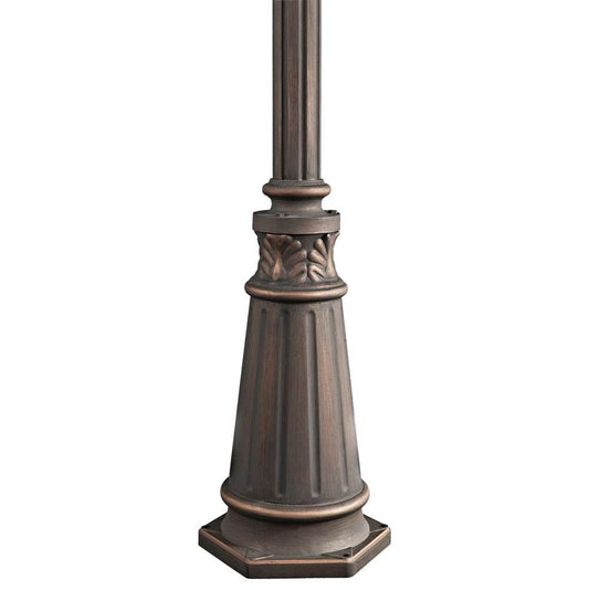 KICHLER 9510LD 12.75" x 72" Cast Aluminum Post Londonderry
