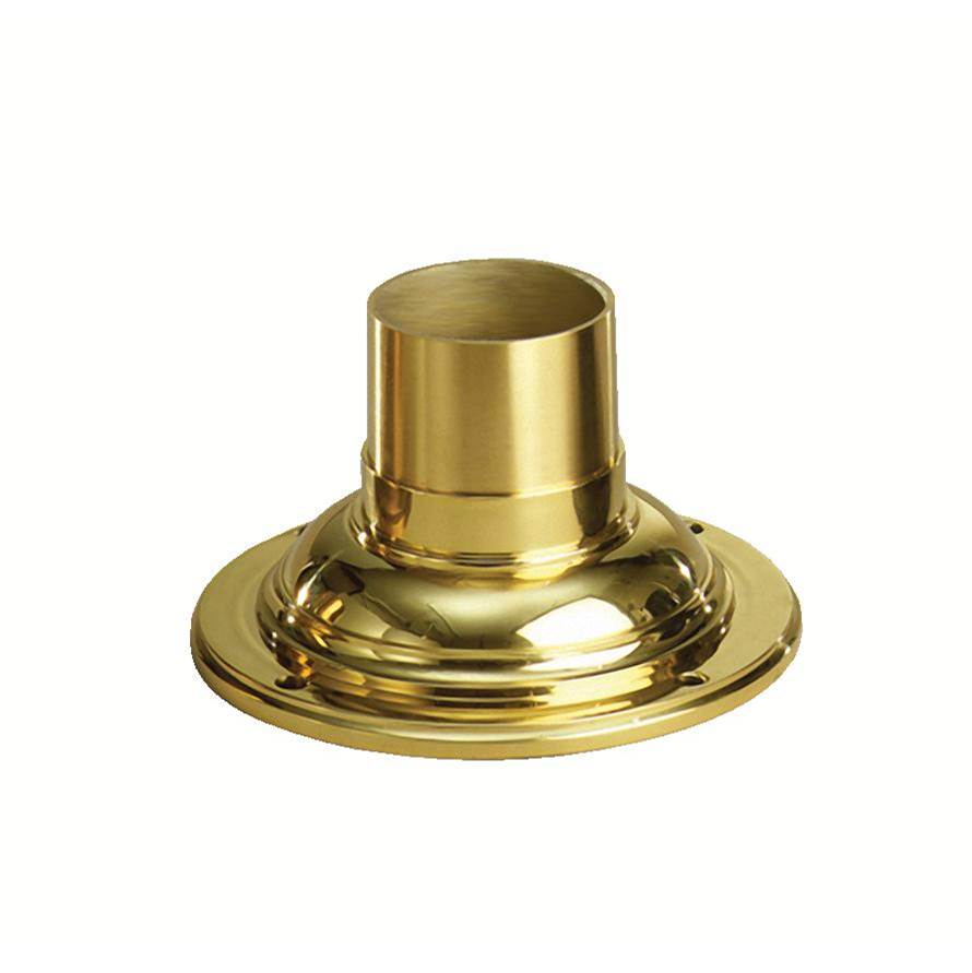 KICHLER 9530PB 7" x 3.5" Pedestal Mount Polished Brass