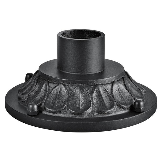 KICHLER 9540BKT 10" x 4.75" Pedestal Mount Textured Black