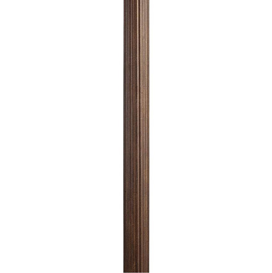 KICHLER 9595BST 3" x 84" Direct Burial Fluted Post Brownstone