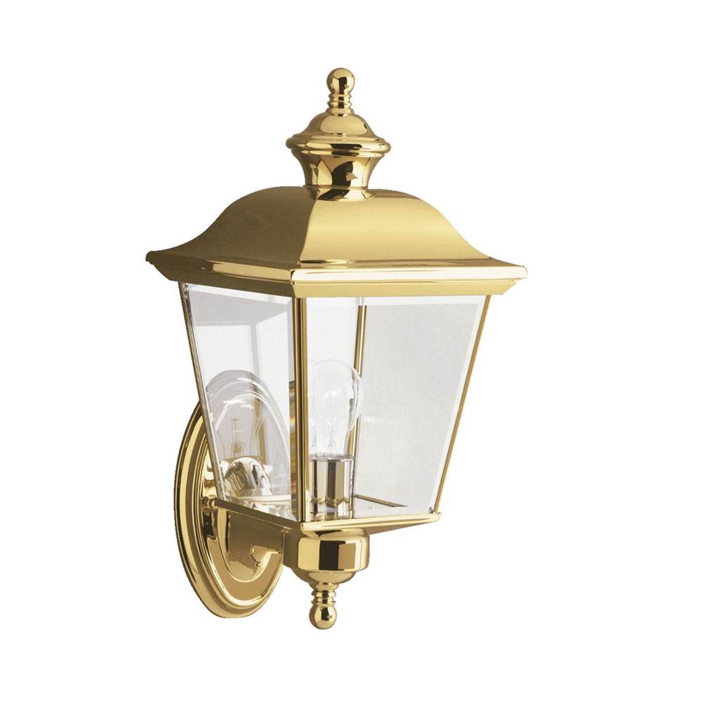KICHLER 9712PB Bay Shore 15.5" 1 Light Wall Light Polished Brass