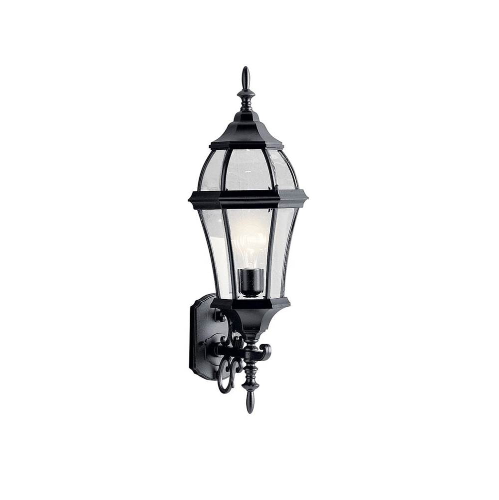 KICHLER 9791BK Townhouse 26.75" 1 Light Wall Light Black