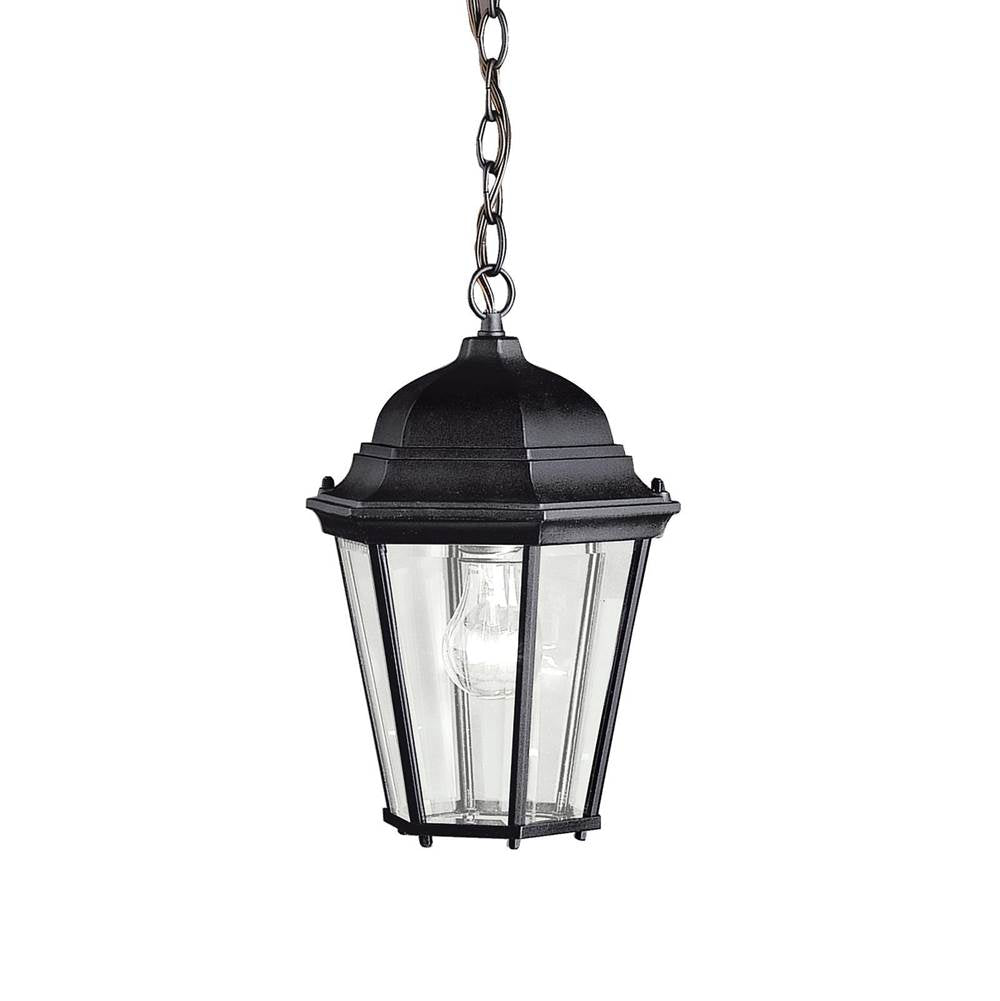 KICHLER 9805BK Madison 1 Light Pendant Black