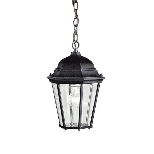 KICHLER 9805BK Madison 1 Light Pendant Black