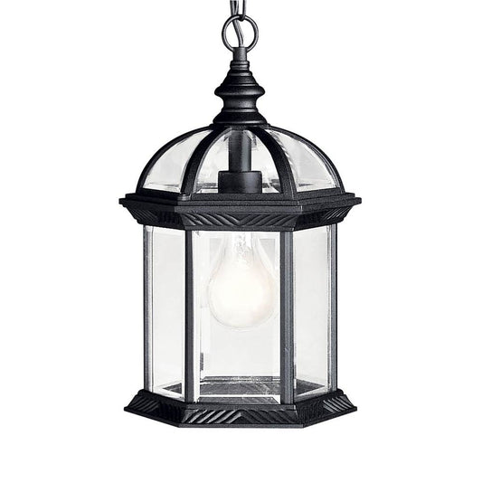 KICHLER 9835BK Barrie 1 light Pendant Black