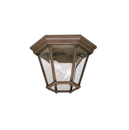 KICHLER 9850TZ Madison 2 Light Flush Mount Tannery Bronze