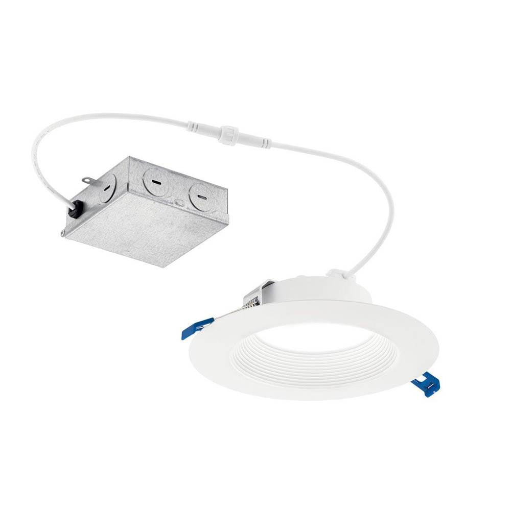 KICHLER DLRC06R3090WHT Direct-to-Ceiling 6 inch Round Recessed 30K LED Downlight in White