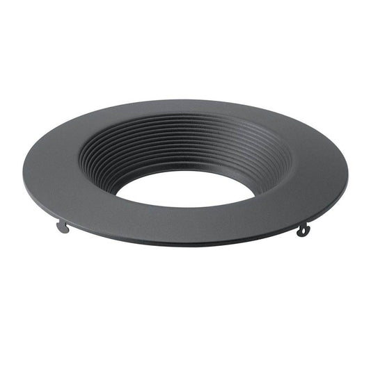 KICHLER DLTRC06RBKT Direct-to-Ceiling Recessed Decorative Trim 6 inch Round Textured Black