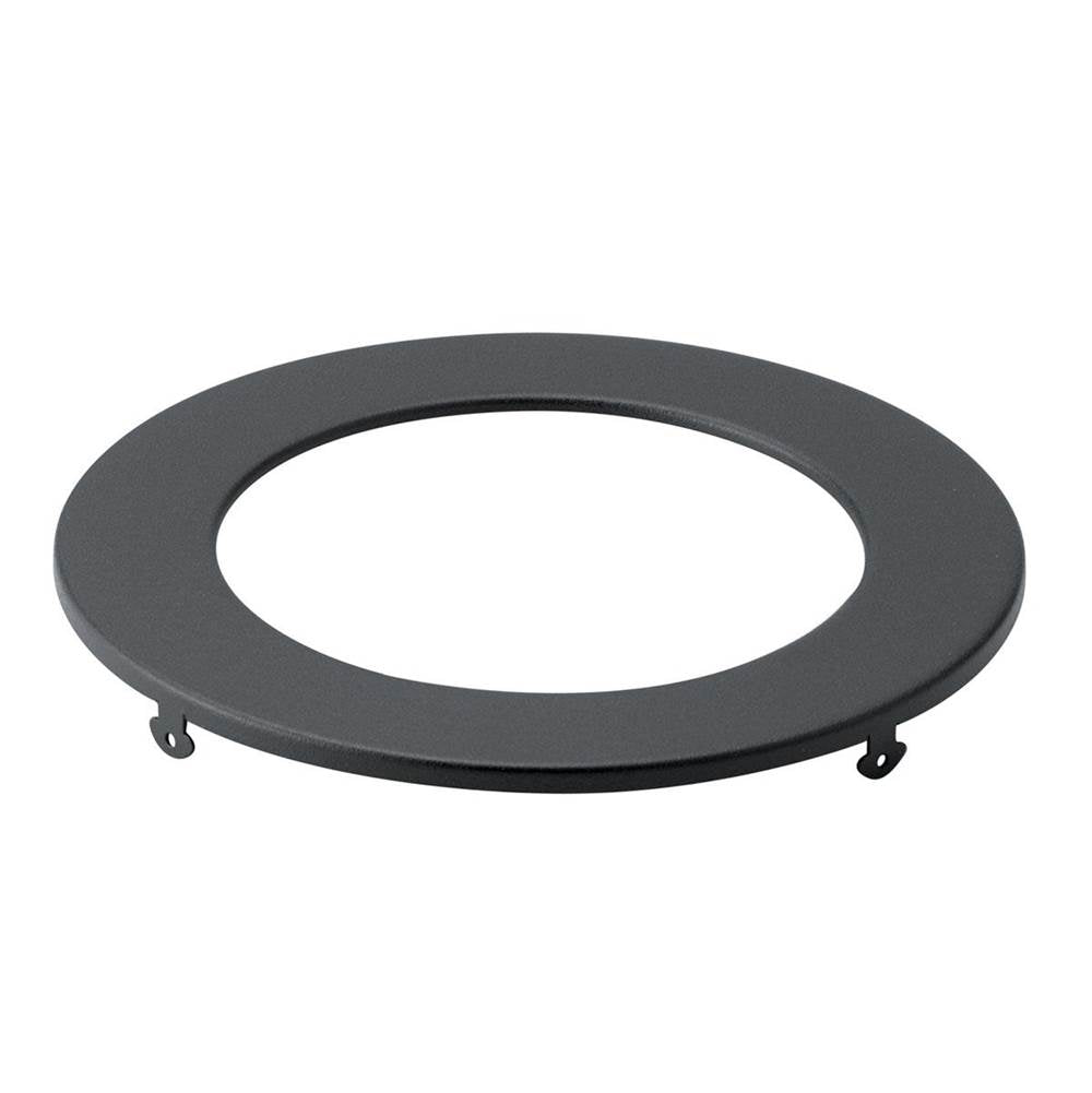 KICHLER DLTSL05RBKT Direct-to-Ceiling Slim Decorative Trim 5 inch Round Textured Black