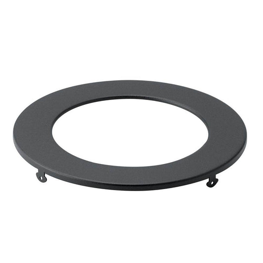 KICHLER DLTSL05RBKT Direct-to-Ceiling Slim Decorative Trim 5 inch Round Textured Black