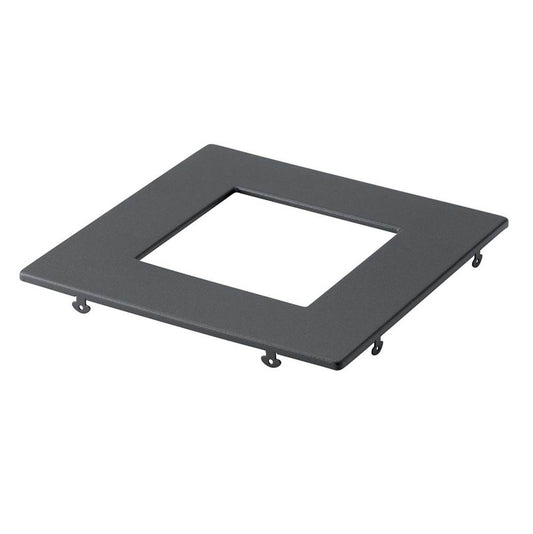 KICHLER DLTSL06SBKT Direct-to-Ceiling Slim Decorative Trim 6 inch Square Textured Black