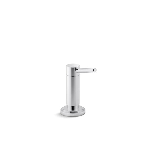 KALLISTA Vir Stil Minimal P23068-00-AG Vir Stil® Minimal Soap/Lotion Dispenser - Brushed Nickel