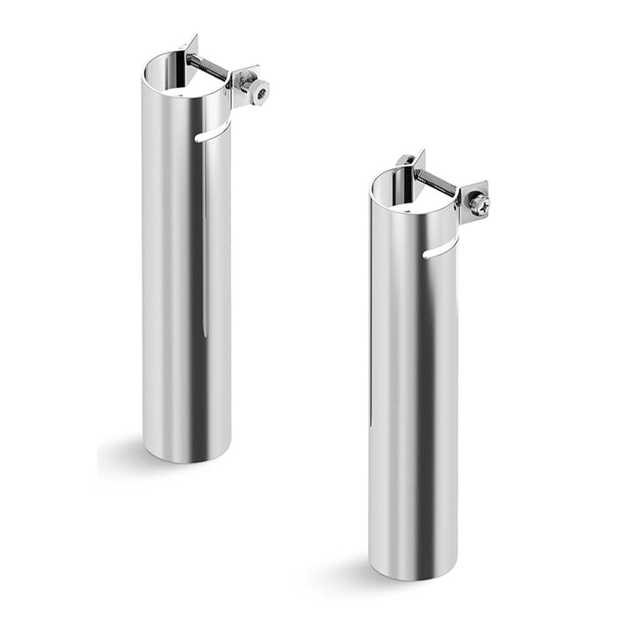 KALLISTA P21644-00-SN Hot And Cold Basin Valve Shroud - Polished Nickel