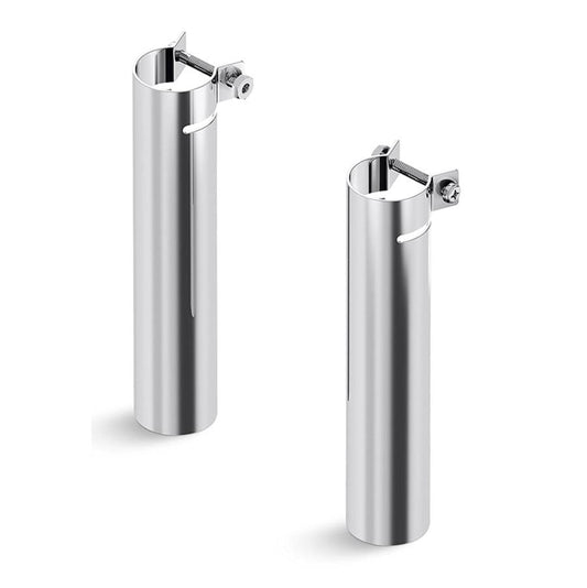 KALLISTA P21644-00-SN Hot And Cold Basin Valve Shroud - Polished Nickel