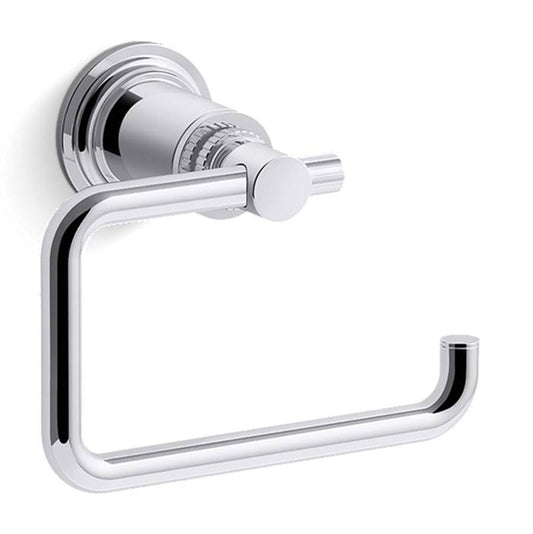 KALLISTA Central Park West P31427-00-CP Central Park West Toilet Paper Holder - Polished Chrome
