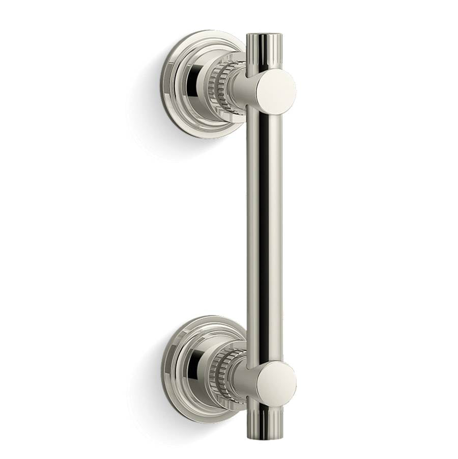 KALLISTA Central Park West P31487-PL-SN Central Park West Shower Dr Hdl, Pl 6'' - Polished Nickel