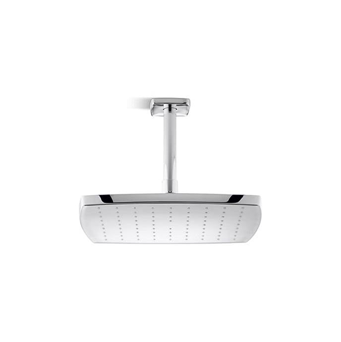 KALLISTA P21514-00-BL Raindome, 11'' Modern Square - Matte Black