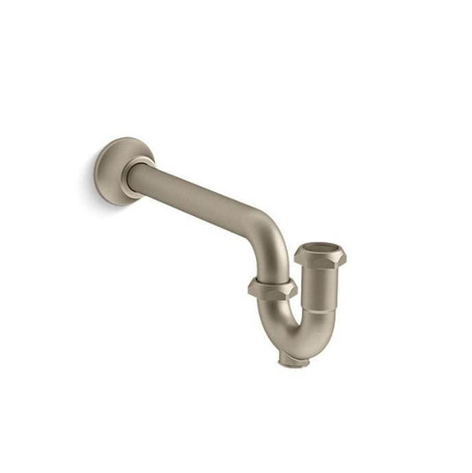 KALLISTA P21641-00-BV P-Trap Assembly - Brushed Bronze