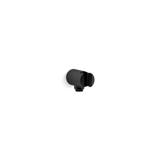 KALLISTA P21652-00-BL Contemporary Wall Bracket/Supply Elbow - Matte Black