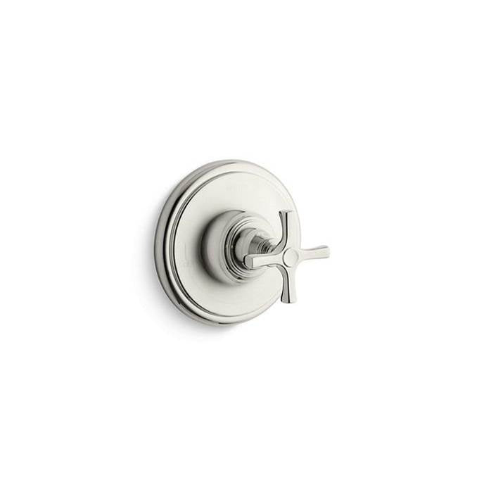 KALLISTA Bellis P24622-CR-AD Bellis® Thermostatic Valve Trim, Cross - Nickel Silver