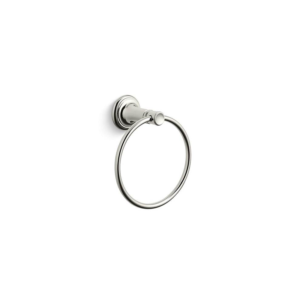 KALLISTA Bellis P34610-00-AD Bellis® Towel Ring - Nickel Silver