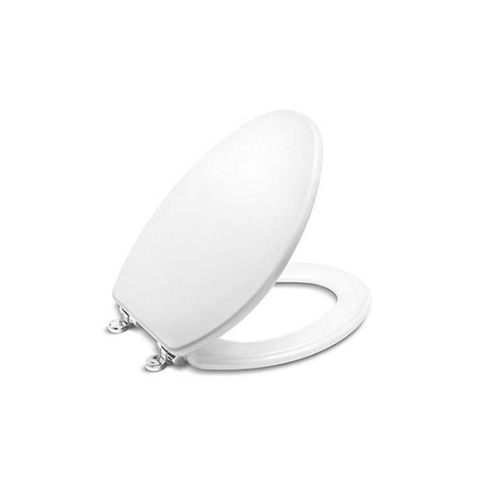 KALLISTA Bridgeton P70303-PB-0 Classic Toilet Seat - Stucco White