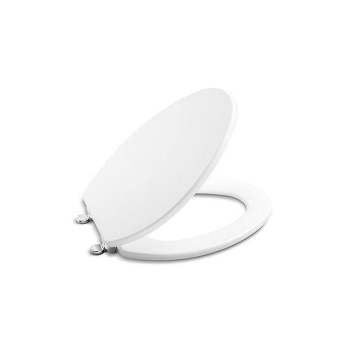 KALLISTA Plie P70313-PB-0 Contemporary Toilet Seat - Stucco White