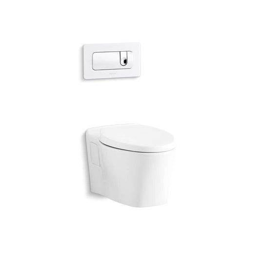 KALLISTA Pleo P70360-00-0 Pleo Wall-Mount Toilet - Stucco White