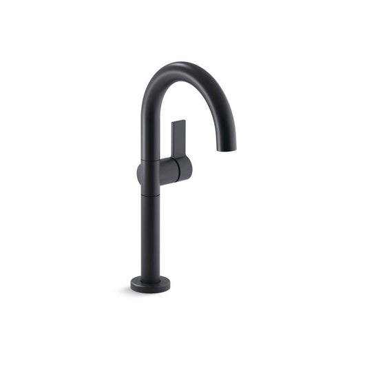KALLISTA P24409-TL-GN One Sc, Sink Faucet, Tall Spout - Gunmetal