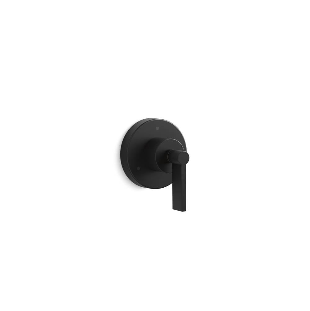 KALLISTA P24483-LV-BL One 3-Way Transfer Trim, Lever Handle - Matte Black