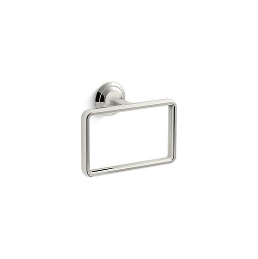 KALLISTA Script P25013-00-AD Script® Towel Ring - Nickel Silver