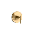 KOHLER K-TS14423-4-BGD Rite-Temp valve trim with lever handle  -  Moderne Brushed Gold