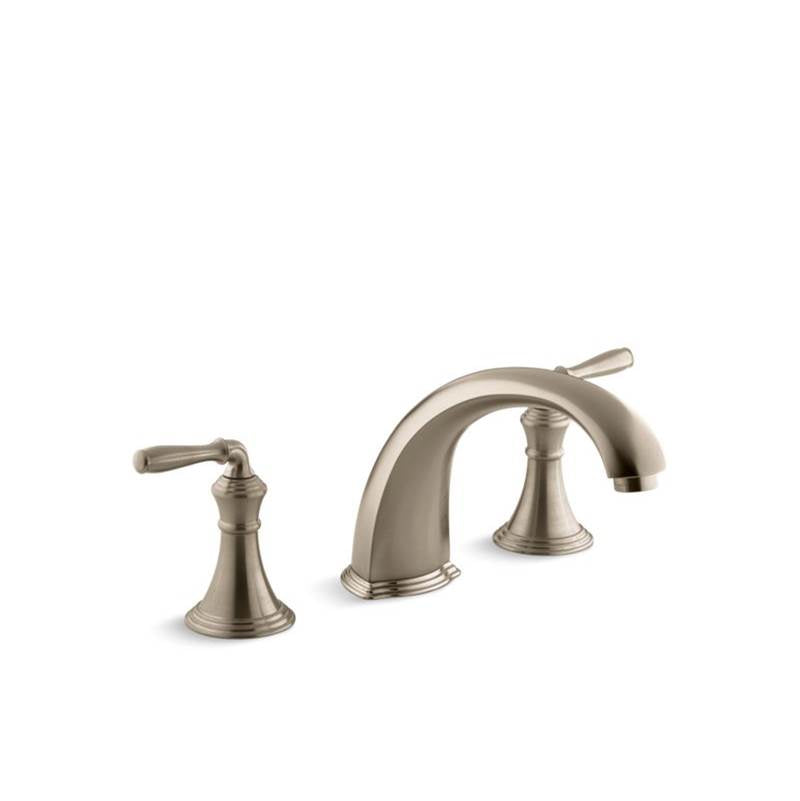 KOHLER K-T398-4-BV Devonshire Deck-Mount Bath Faucet Trim In Vibrant Brushed Bronze