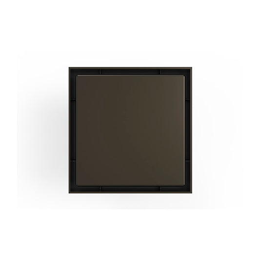 INFINITY DRAIN LSD5-2A ORB LSD 5 5" x 5" LSD 5 Solid Style Complete Kit in Oil Rubbed Bronze with ABS Drain Body, 2" Outlet