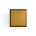 INFINITY DRAIN LSD5-2I PB LSD 5 5" x 5" LSD 5 Solid Style Complete Kit in Polished Brass with Cast Iron Drain Body, 2" Outlet