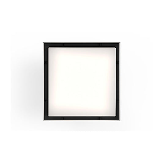 INFINITY DRAIN LSD5 BP PS LSD 5 5" x 5" LSD 5 Solid Style Complete Kit in Polished Stainless with PVC Bonded Flange, 2", 3" and 4" Outlet