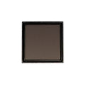 INFINITY DRAIN LTD5-2I ORB LTD 5 5" x 5" LTD 5 Tile Insert Complete Kit in Oil Rubbed Bronze with Cast Iron Drain Body, 2" Outlet