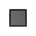 INFINITY DRAIN LTD5-2P GM LTD 5 5" x 5" LTD 5 Tile Insert Complete Kit in Gunmetal with PVC Drain Body, 2" Outlet