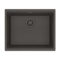 FRANKE MAG11020-SLG Maris Undermount 21.7-in x 17.8-in Granite Single Bowl Kitchen Sink in Slate Grey