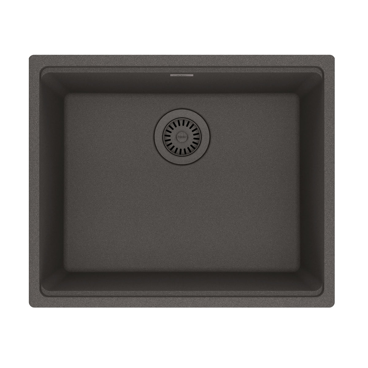FRANKE MAG11020-SLG Maris Undermount 21.7-in x 17.8-in Granite Single Bowl Kitchen Sink in Slate Grey