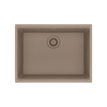 FRANKE MAG11023-OYS Maris Undermount 25-in x 18.94-in Granite Single Bowl Kitchen Sink in Oyster In Oyster