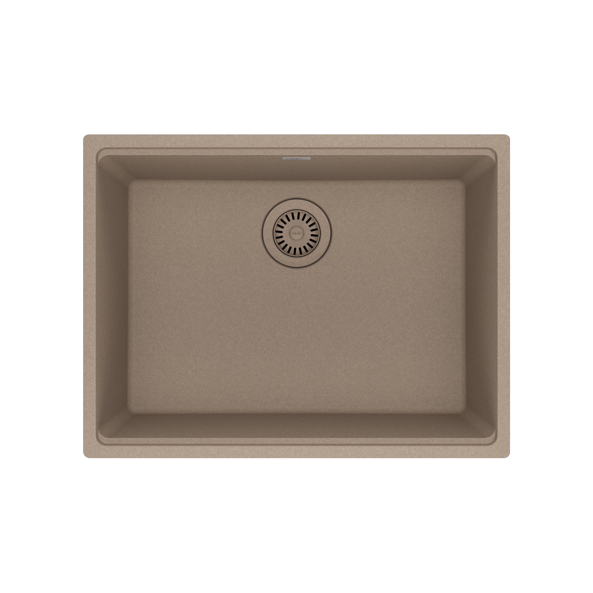 FRANKE MAG11023-OYS Maris Undermount 25-in x 18.94-in Granite Single Bowl Kitchen Sink in Oyster In Oyster