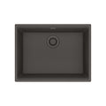 FRANKE MAG11023-SLG Maris Undermount 25-in x 18.94-in Granite Single Bowl Kitchen Sink in Slate Grey