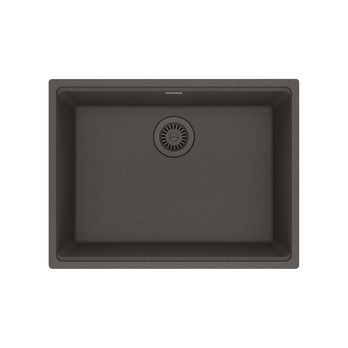 FRANKE MAG11023-SLG Maris Undermount 25-in x 18.94-in Granite Single Bowl Kitchen Sink in Slate Grey