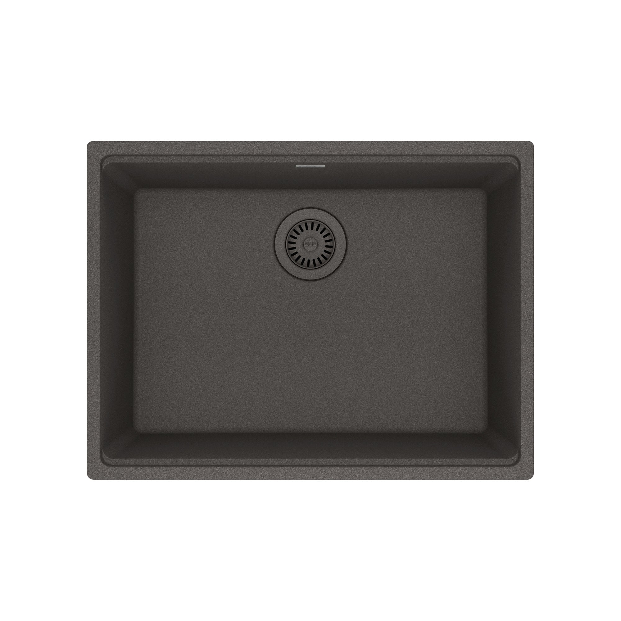 FRANKE MAG11023-SLG Maris Undermount 25-in x 18.94-in Granite Single Bowl Kitchen Sink in Slate Grey