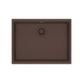 FRANKE MAG11023ADA-MOC Maris Undermount 25-in x 18.94-in Granite ADA Single Bowl Sink in Mocha In Mocha