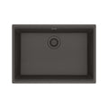FRANKE MAG11025-SLG Maris Undermount 27-in x 19-in Granite Single Bowl Kitchen Sink in Slate Grey