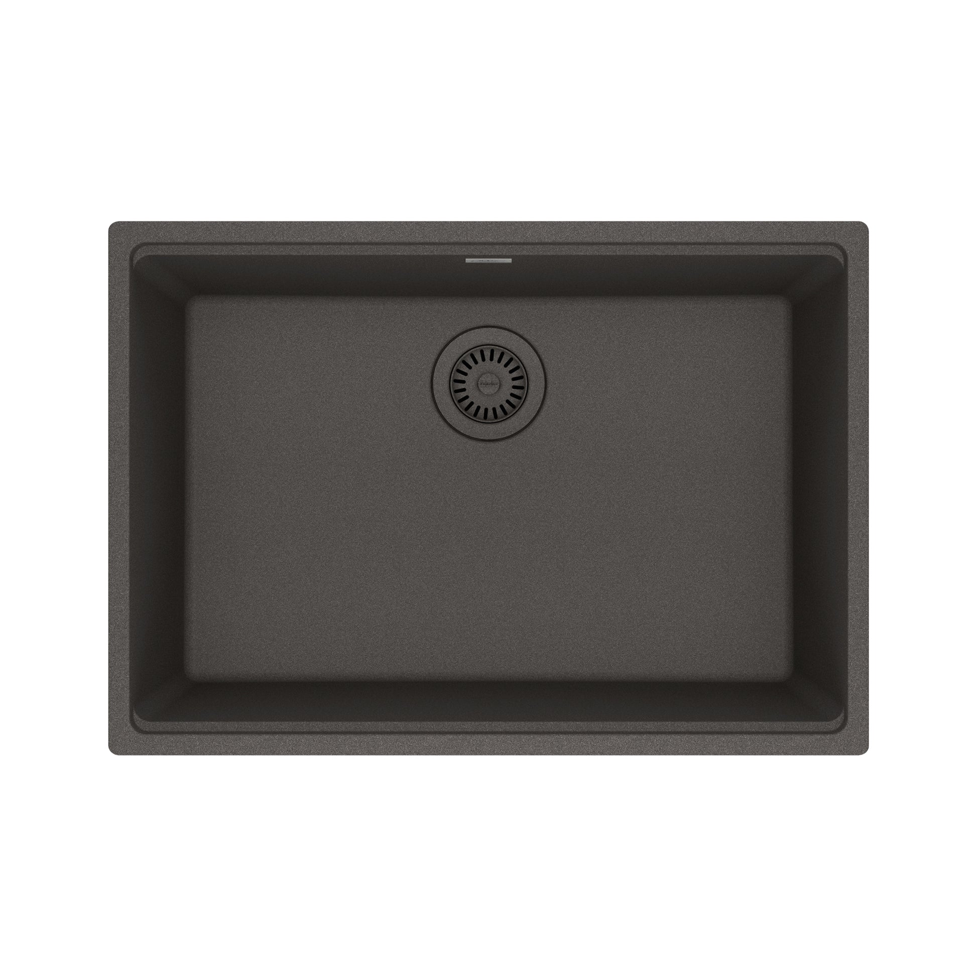 FRANKE MAG11025-SLG Maris Undermount 27-in x 19-in Granite Single Bowl Kitchen Sink in Slate Grey