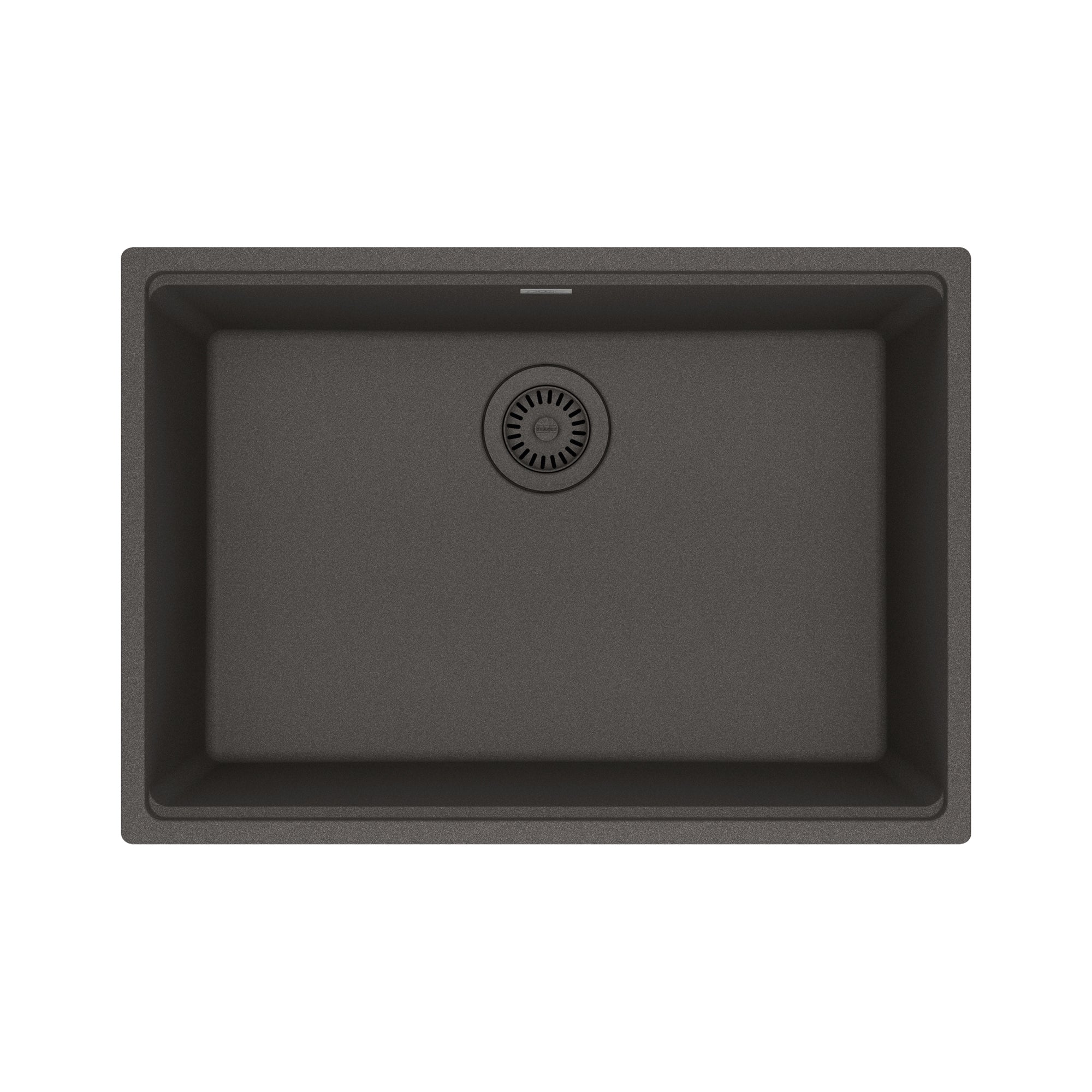 FRANKE MAG11025-SLG Maris Undermount 27-in x 19-in Granite Single Bowl Kitchen Sink in Slate Grey